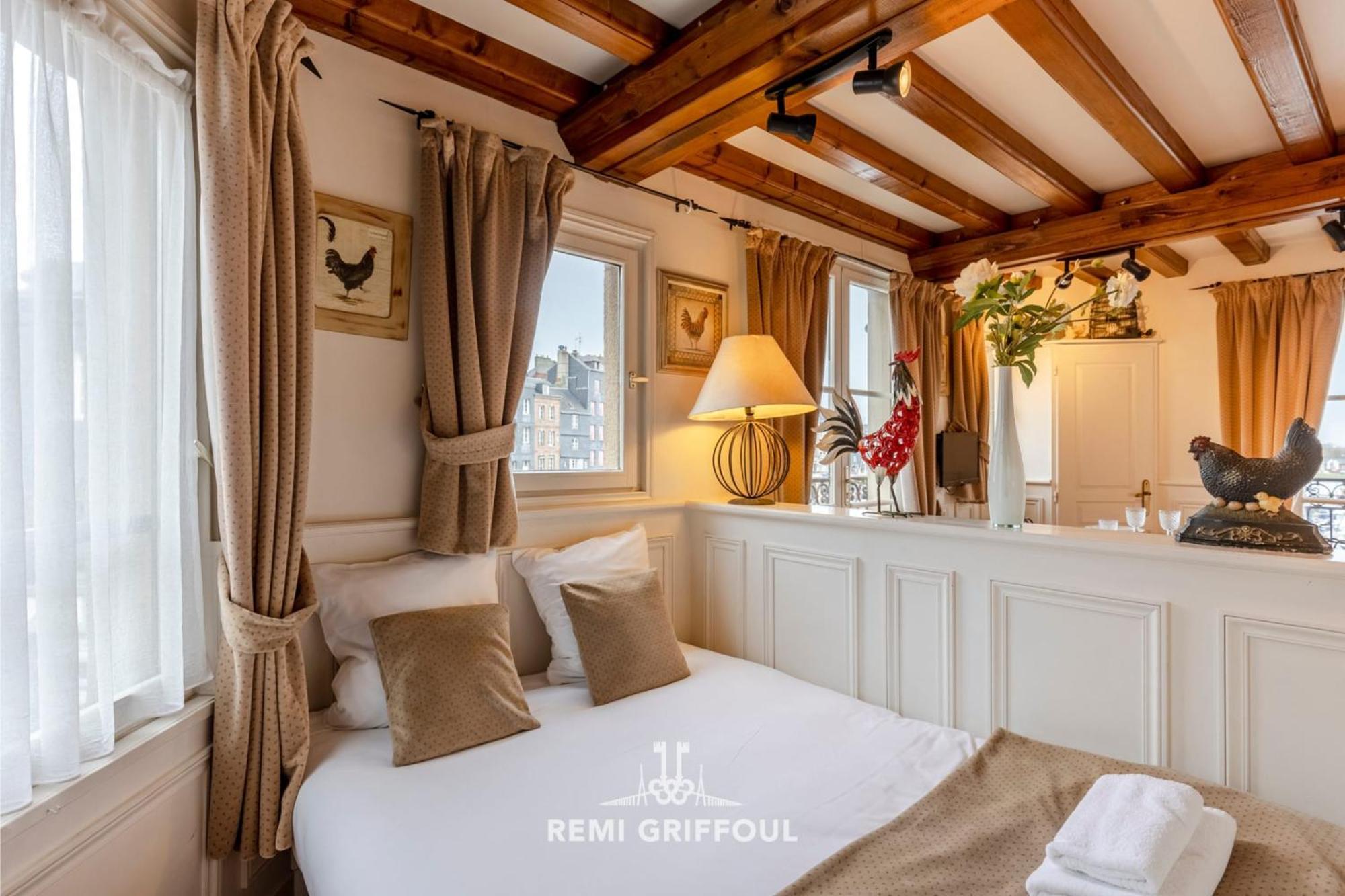 Key West - Charming Studio On The Port Of Honfleur - Superb 360 View 外观 照片