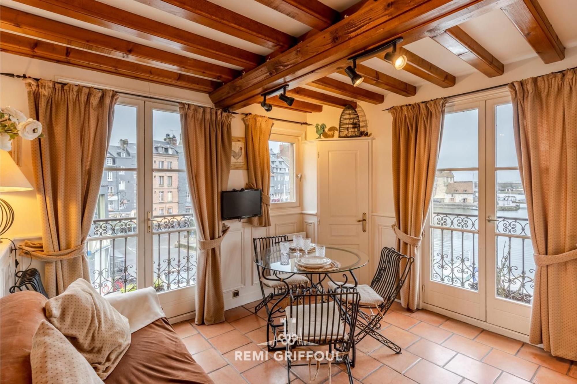Key West - Charming Studio On The Port Of Honfleur - Superb 360 View 外观 照片